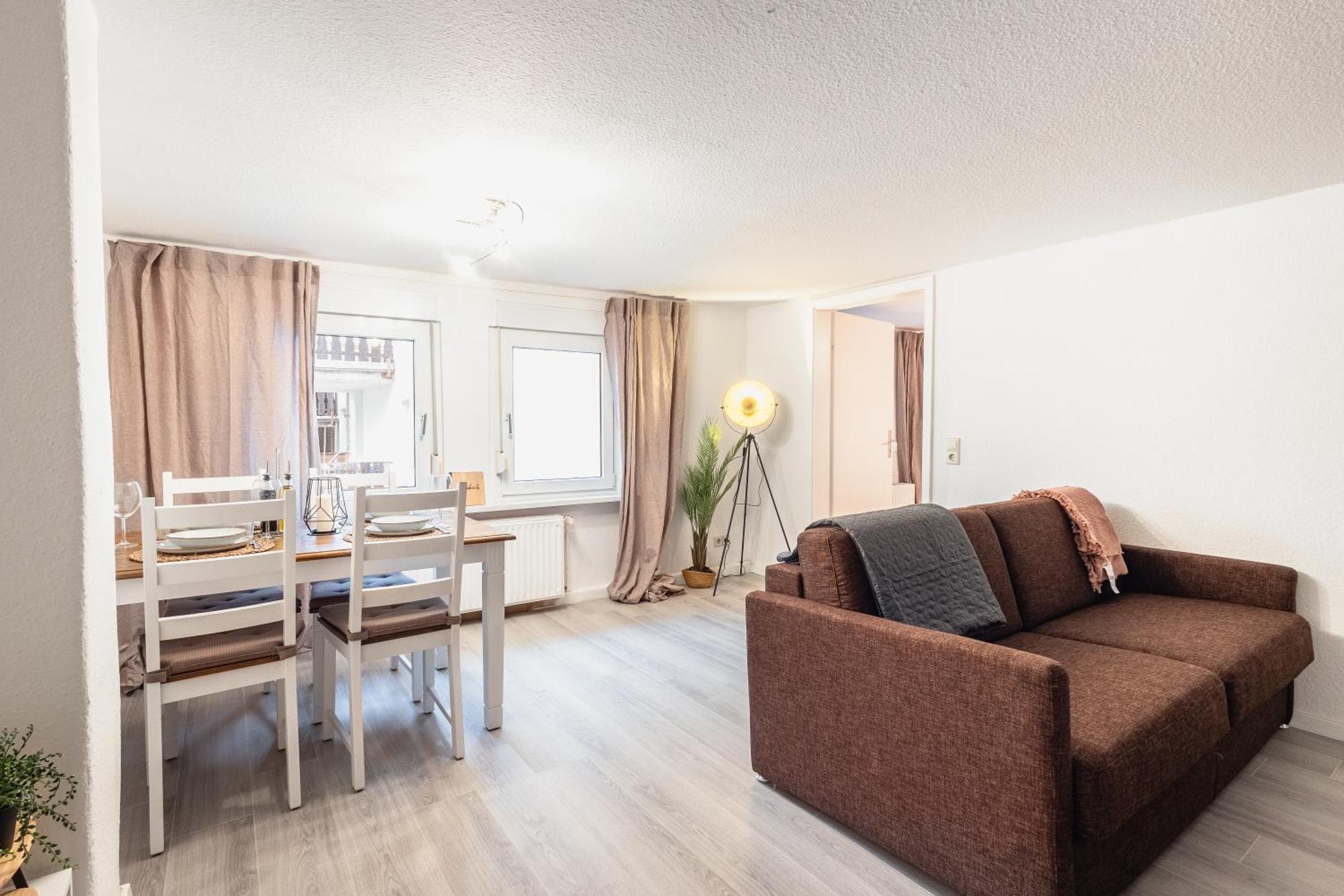 Burgblick App8 Bleser Appartements Lahnstein Bagian luar foto